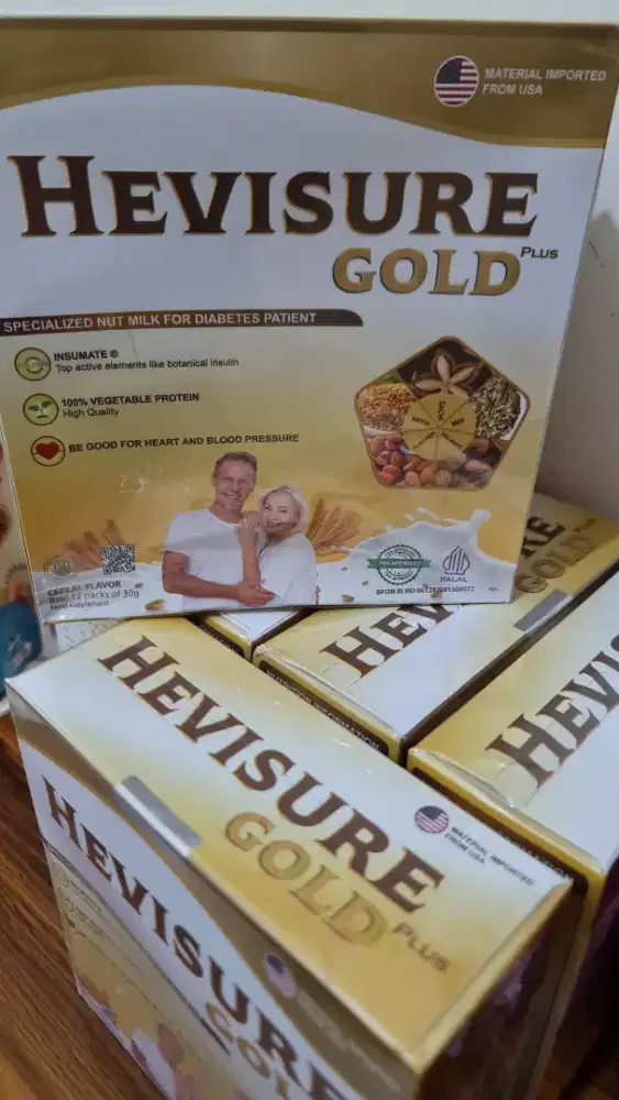 Hevisure Gold Susu Kacang Untuk Penderita Diabetes (DIJAMIN ASLI)