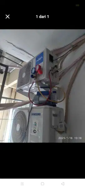 Jasa servis AC kulkas mesin cuci ko.pa air dll
