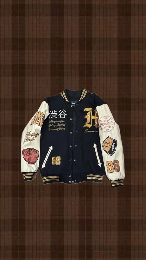 Varsity Jacket Memphis Origins Homerun (Size XXL) - Sold Out / Langka