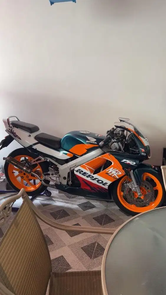 Honda NSR SP paper r 1995  pajak on plat B Jkt