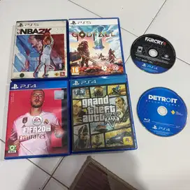 Kaset ps5 ps4 bluray disk bd gta5