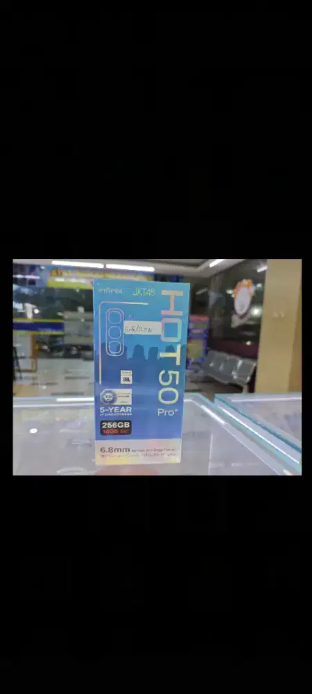 Infinix hot 50 pro plus 8/256 layar lengkung