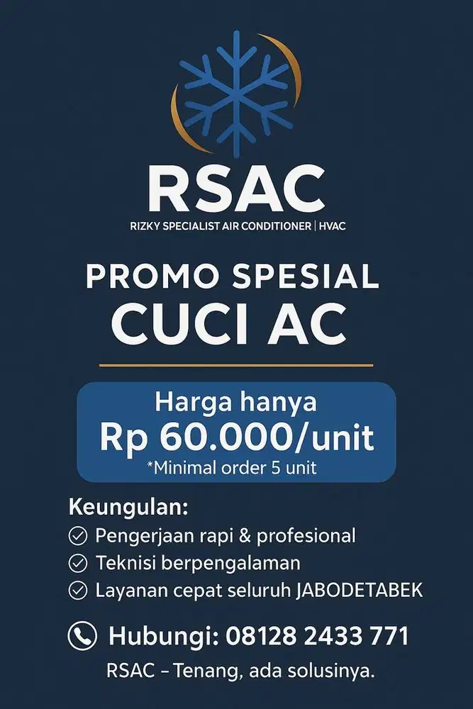 Service AC | Bongkar Pasang AC | Service Mesin Cuci | Service Kulkas