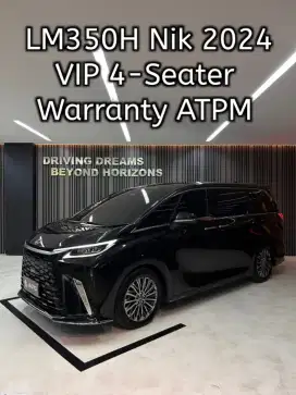 LEXUS LM350H VIP 4SEAT VIP 2024