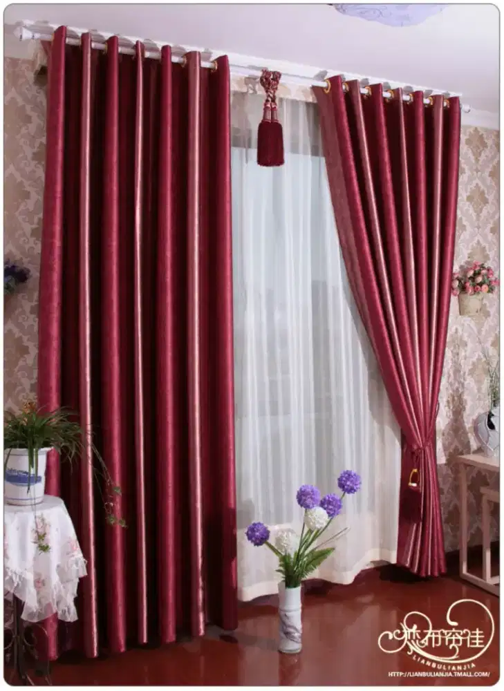 Menerima pemesanan gorden