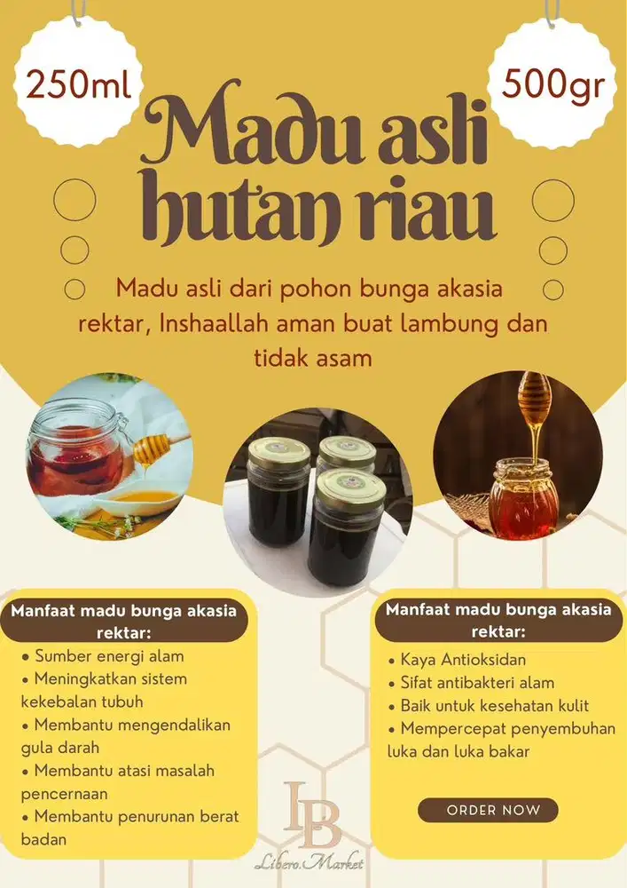 Madu asli hutan riau