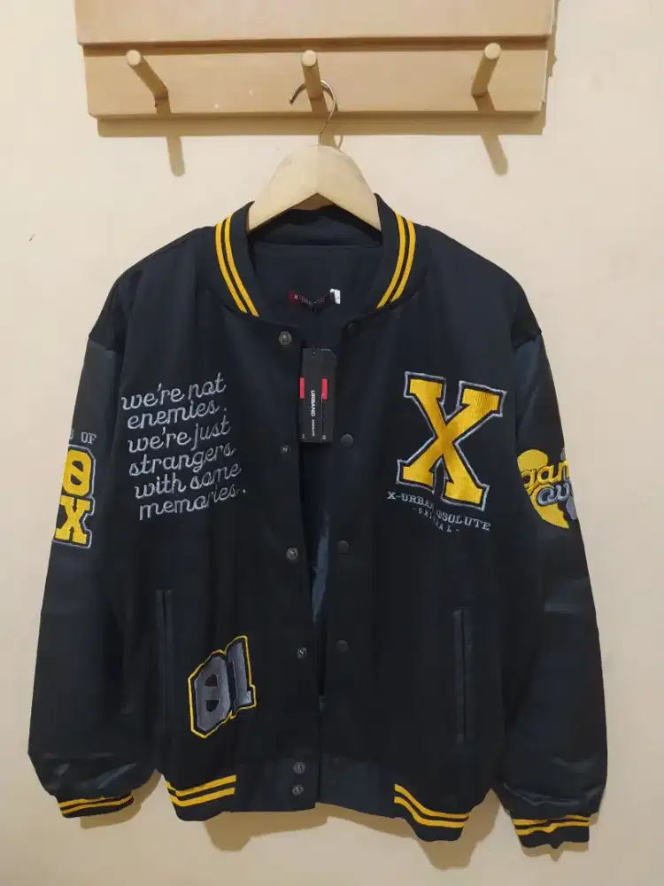 Jaket varsity full bordir
