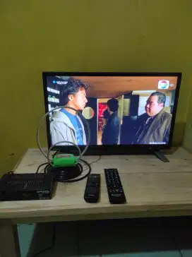 Dijual TV led toshiba 24 inchi normal