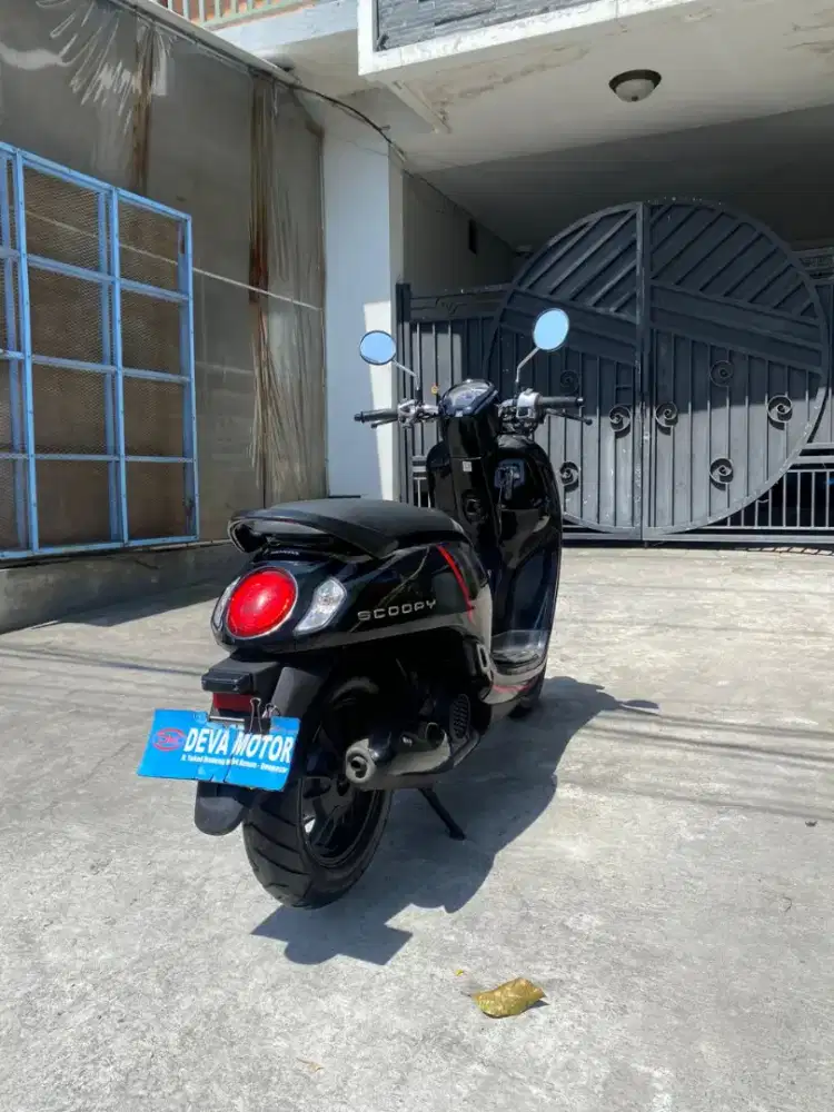 Scoopy DP 500 Deva motor hitam th 2021