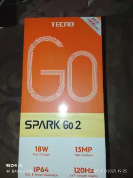 TEKNO SPARK GO 2.  4+4/64(NEGO TIPIS)