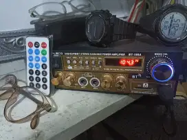Amplifayer fleco bluetooth 600 watt(suara bas mantap)