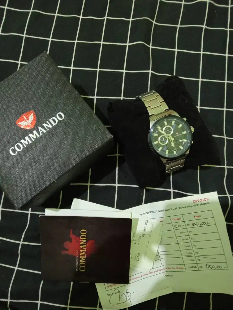 jam tangan merk commando