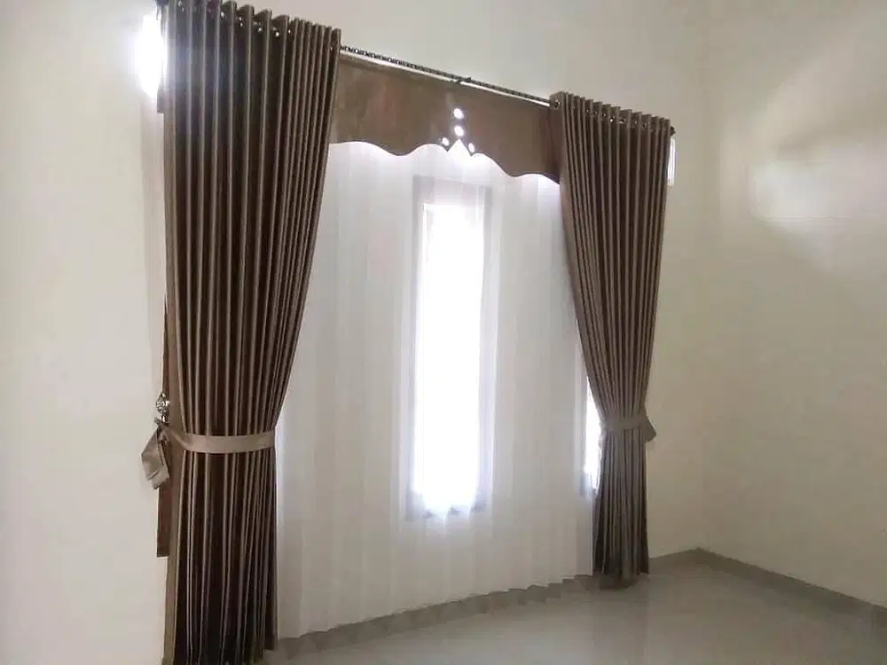Termurah Tirai Gorden Jendela Gordyn Mewah Hordeng Model Terbaru