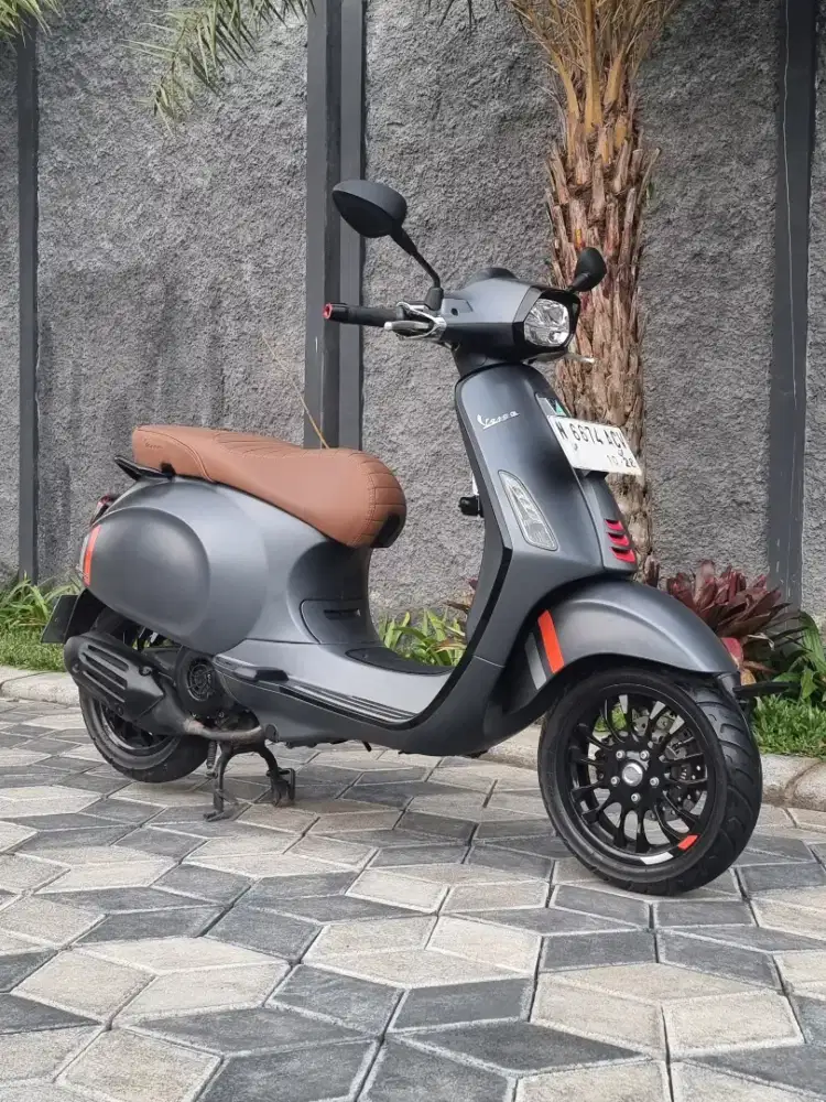 Vespa Sprint S 150 ABS IGet 2023 Matte Grey N Malang Odo 5rb