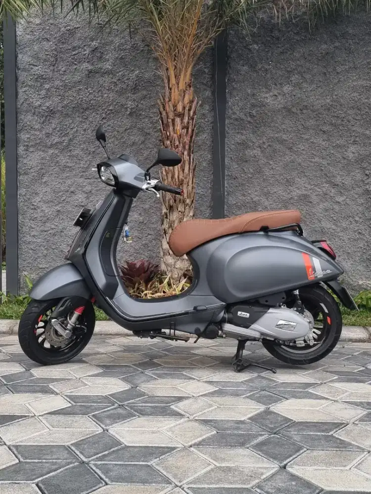 Vespa Sprint S 150 ABS IGet 2023 Matte Grey N Malang Odo 5rb