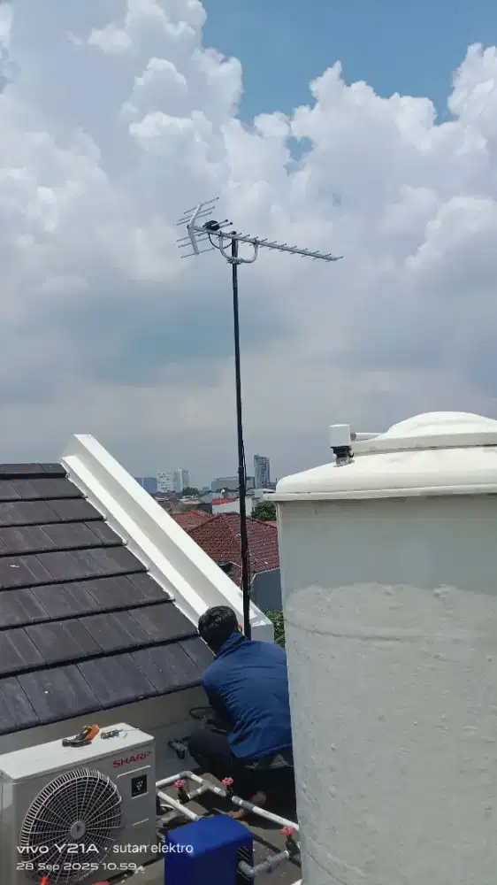 COD pemasangan Antenna tv digital dijamin bagus