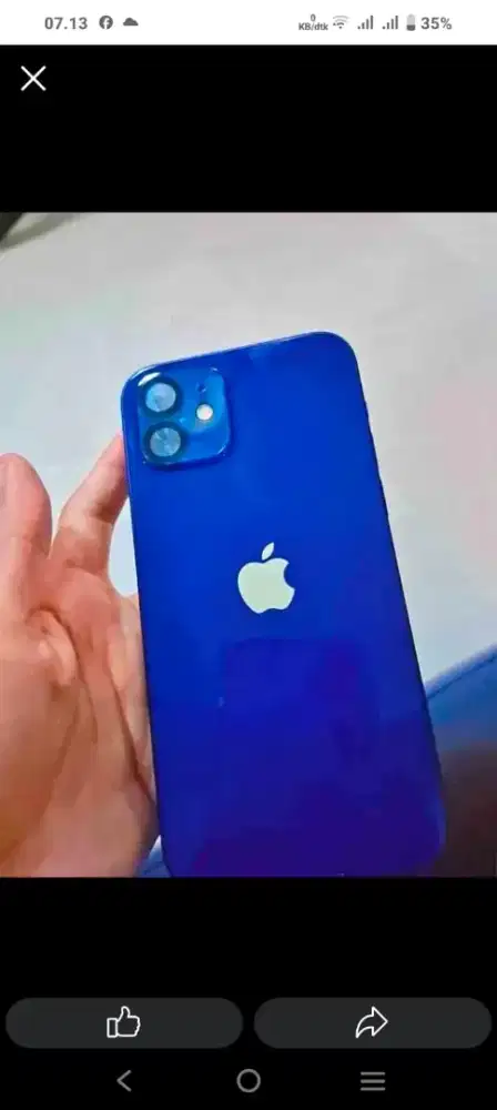 iphone 12 LL/A 64gb siap pake