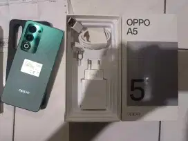 Oppo A5 2025 8+8/128 baru 1 minggu