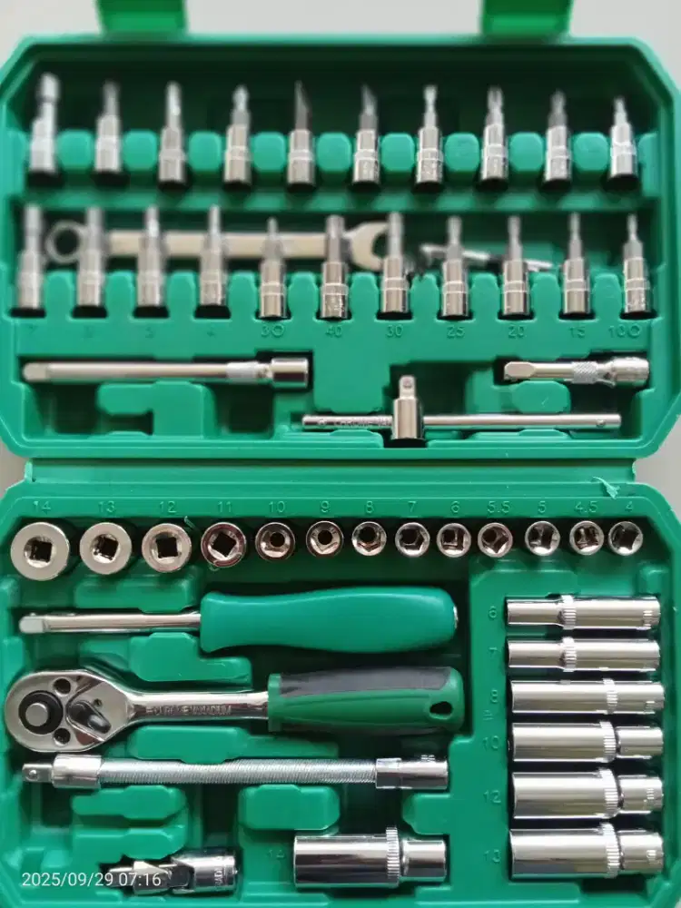 ISKU Tool kit Kunci Set 53 pcs