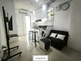 Lantai 2 Rendah Sewa Tahunan Apartemen Bassura City Basura Kitchen Set