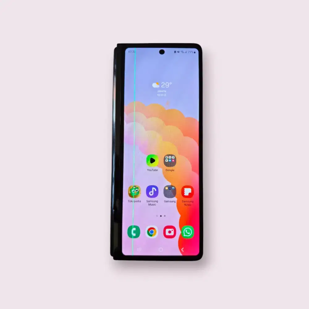 Samsung fold 2 12/256gb resmi sein