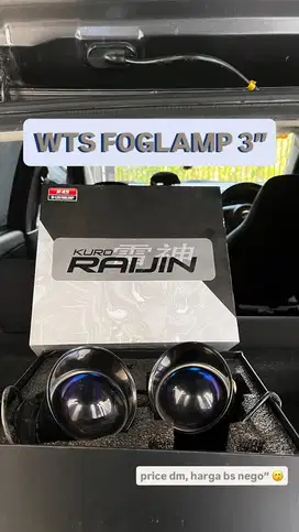 WTS BILED FOGLAMP 3” 1 Warna