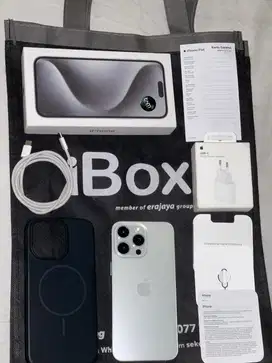 iPhone 15 Pro Max 256 GB iBox Bh 97% Garansi on