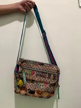 TAS SELEMPANG HARAJUKU LOVERS SLINGBAG SHOULDERBAG VINTAGE LUCU