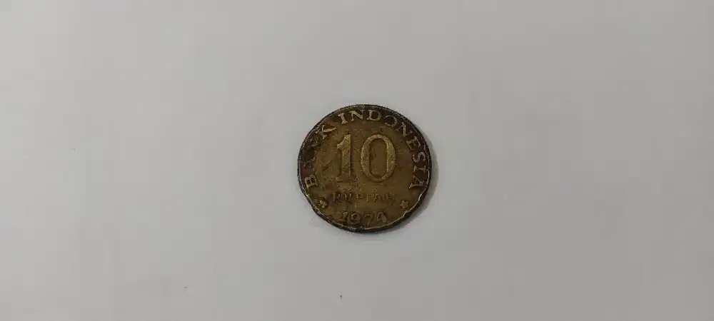 koin 10 rupiah 1974