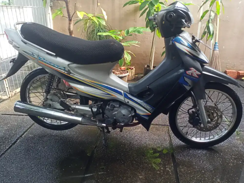 Suzuki smash silver srt lkp standar mesin bagus