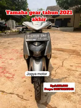 Yamaha gear 125 tahun 2021