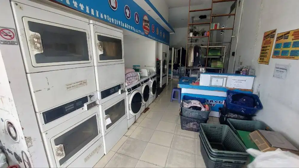 Dijual Usaha Laundry Coin di Perumahan Modernland, Tangerang