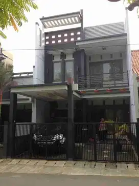 rumah 2 lantai siap huni jl cengkir kav dki pondok kelapa jakarta timur