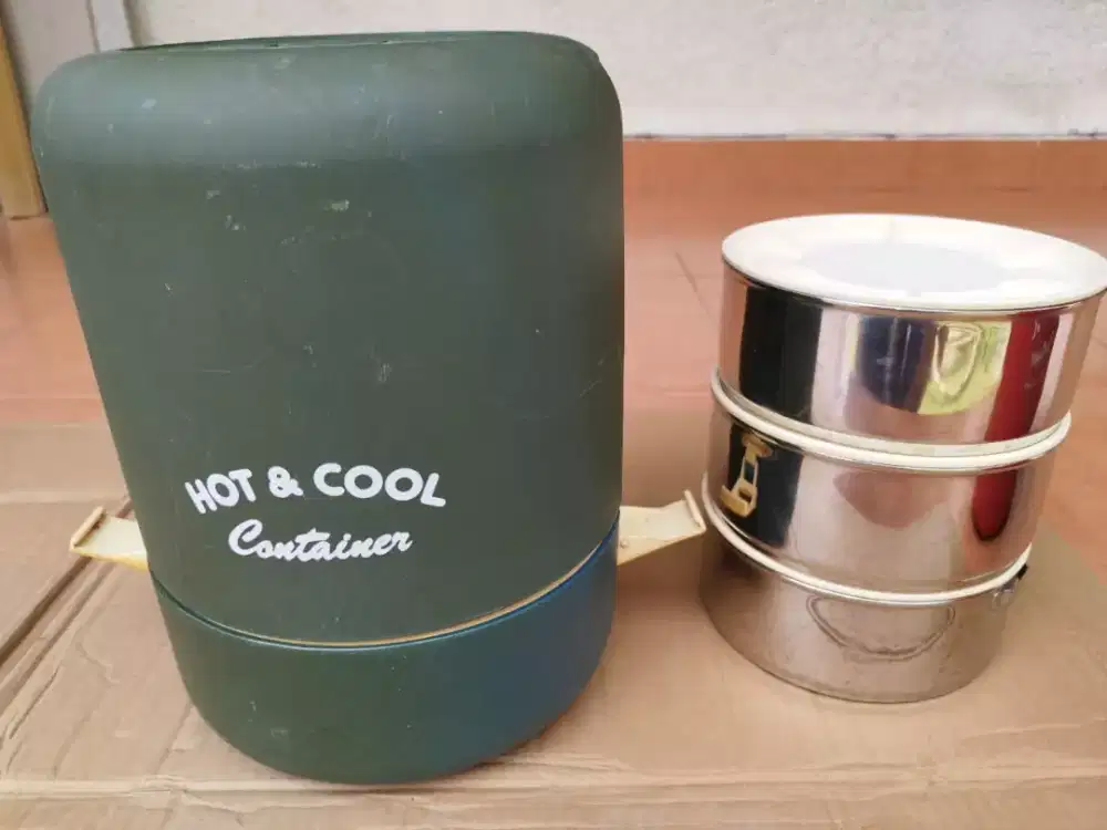 Food Container Hot and Cool, 3 susun