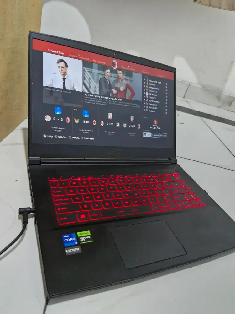 MSI GF63 Invidia 4060 8GB ddr6