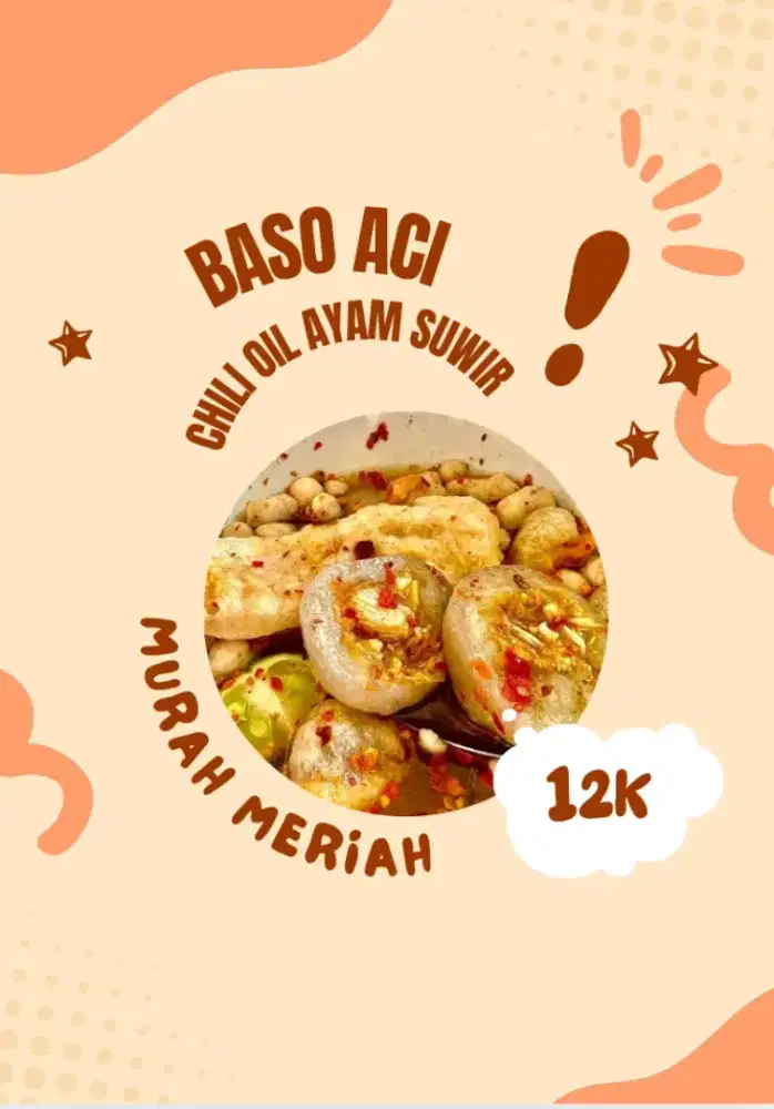Open po makanan boci