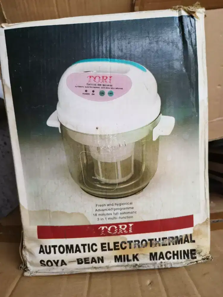 Automatic Electrothermal, Soya-Ben Milk Machine, TORI