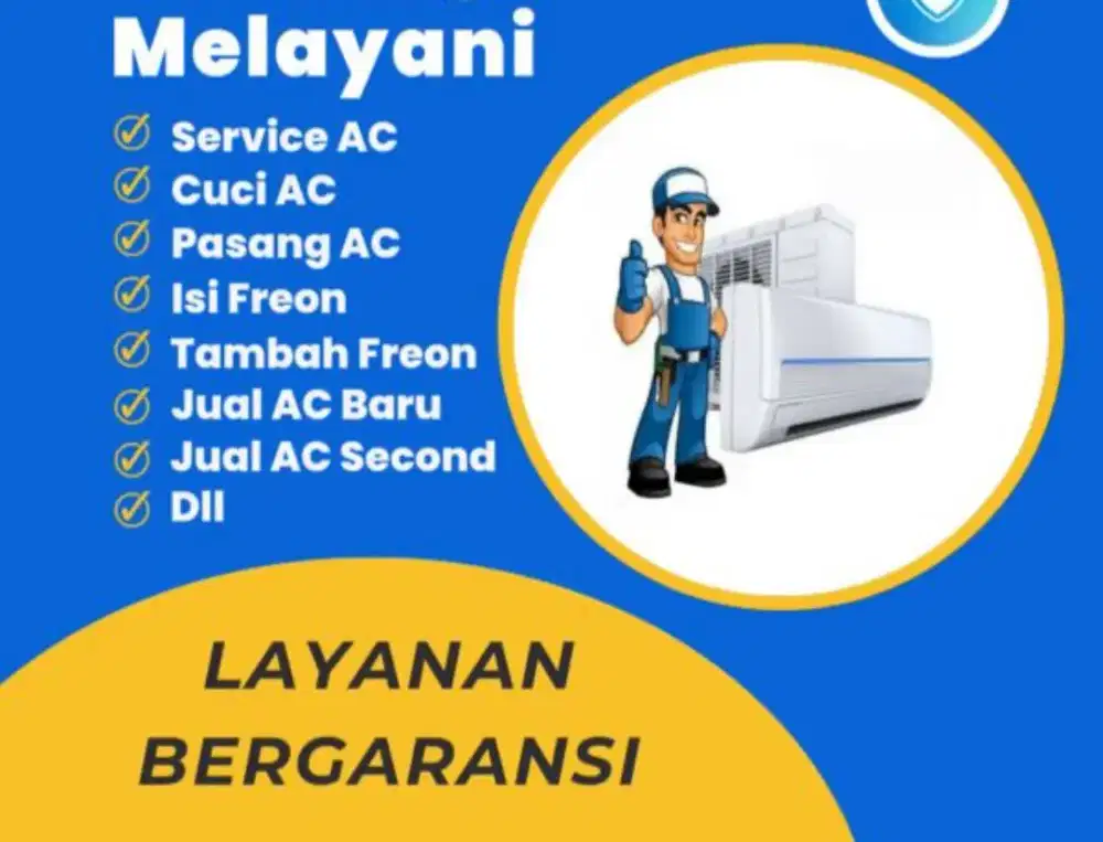 Cuci dan servis ac