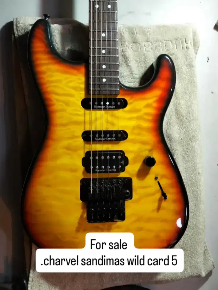 Charvel sandimas wild card 5 Japan