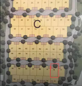 DIJUAL KAVLING GRAHA NATURA BLOK C
