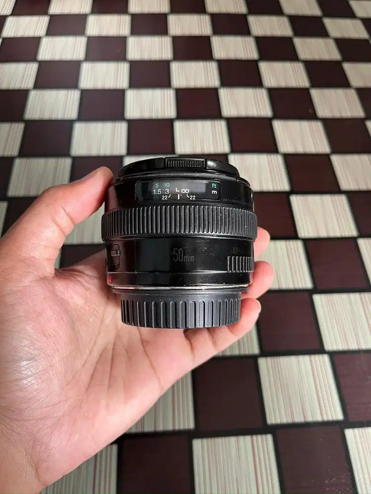lensa canon 50mm f1.4 USM