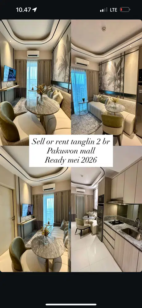Nego! Tanglin 2 BR Pakuwon Mall dkt Orchard Benson Anderson Waterplace