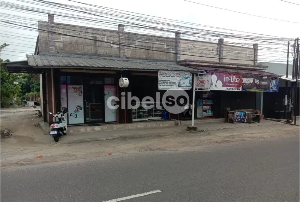 Dijual Tanah, Toko dan Rumah Lokasi Strategis di Sungailiat Bangka