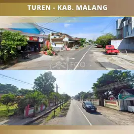 Lahan Area Turen Malang untuk Gudang ada Rumah & Toko