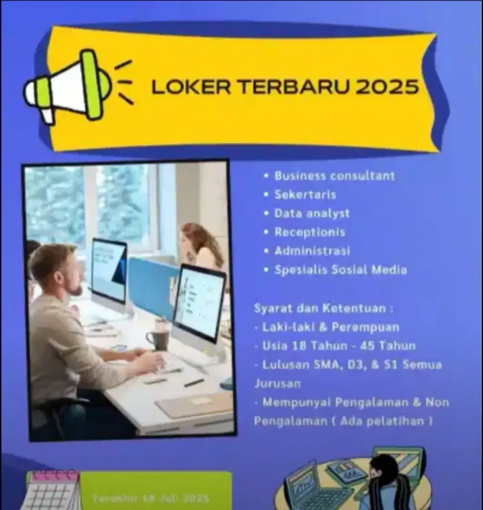 LOKER KERJA KANTOR