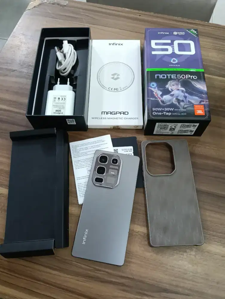 Infinix Note 50pro Ram 8+8/256 seken lengkap
