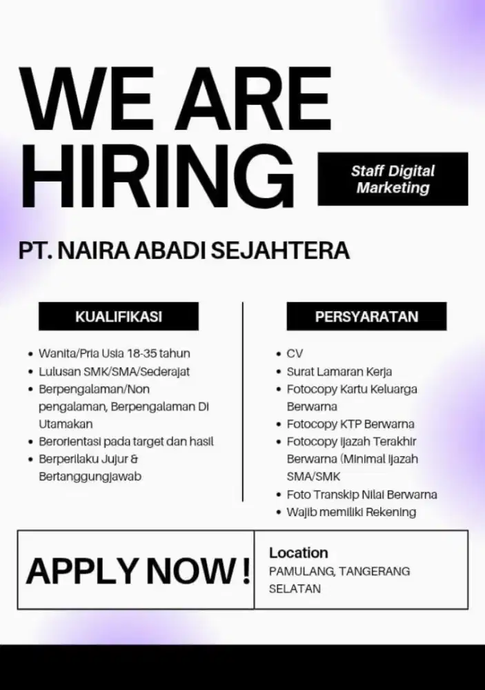 Business Development Officer