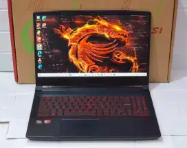 Laptop MSI Bravo 15 B5DD /Prosesor AMD Ryzen 5-5600H/Ram 8GB/SSD 512GB