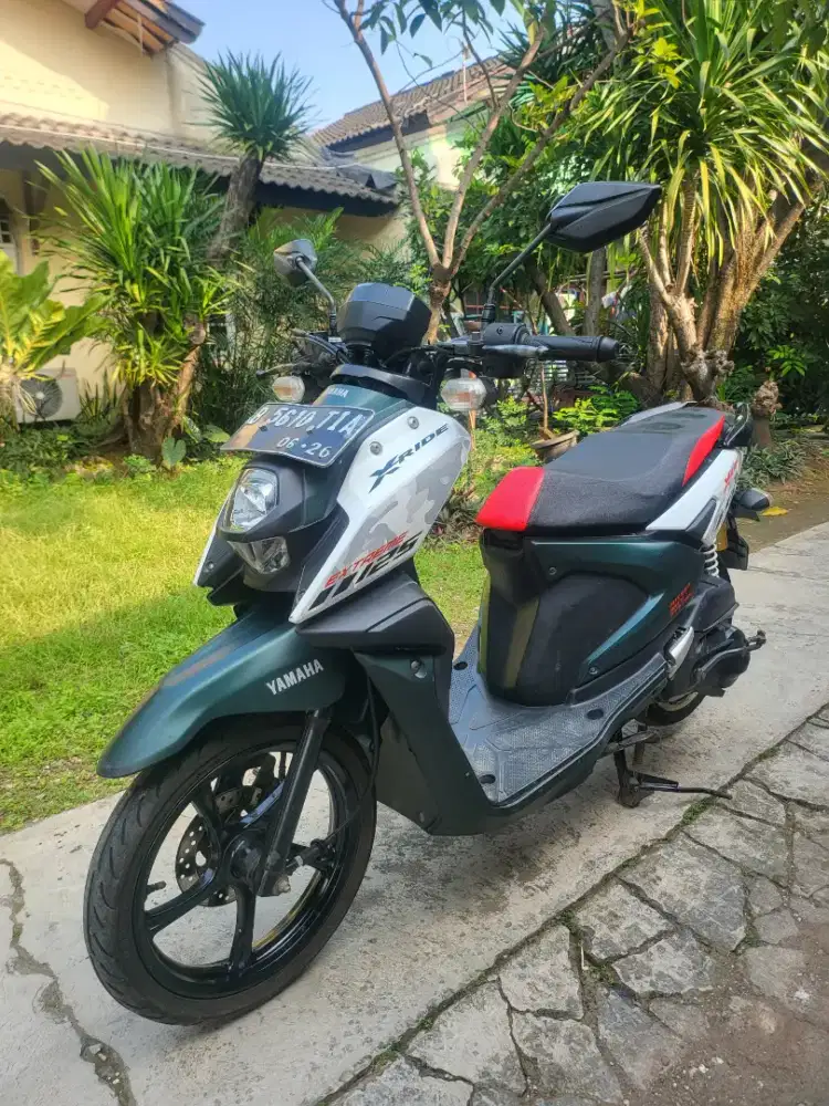 Yamaha X-Ride 125 2021 Putih Full Orisinil Surat Lengkap DKI