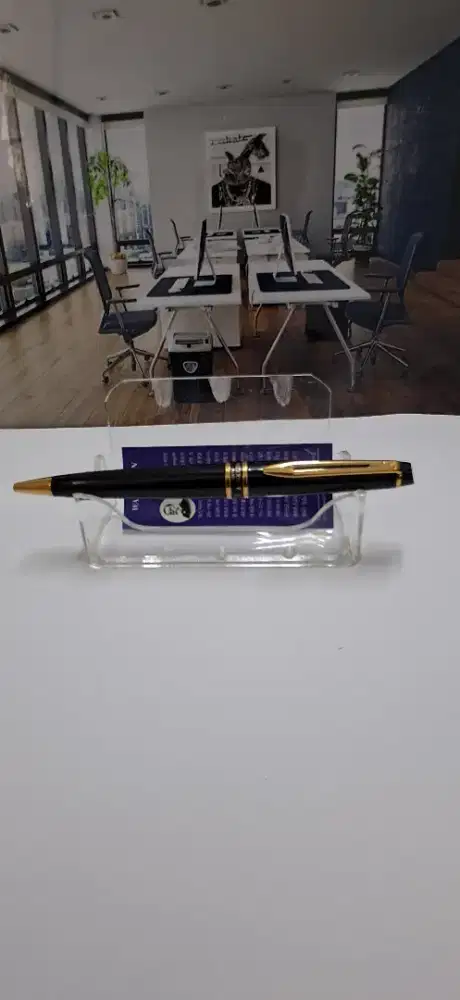 Waterman Phileas Balpoint Pen - Black Marble